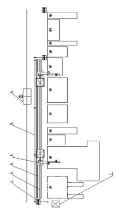 齿条生产线方案总图
